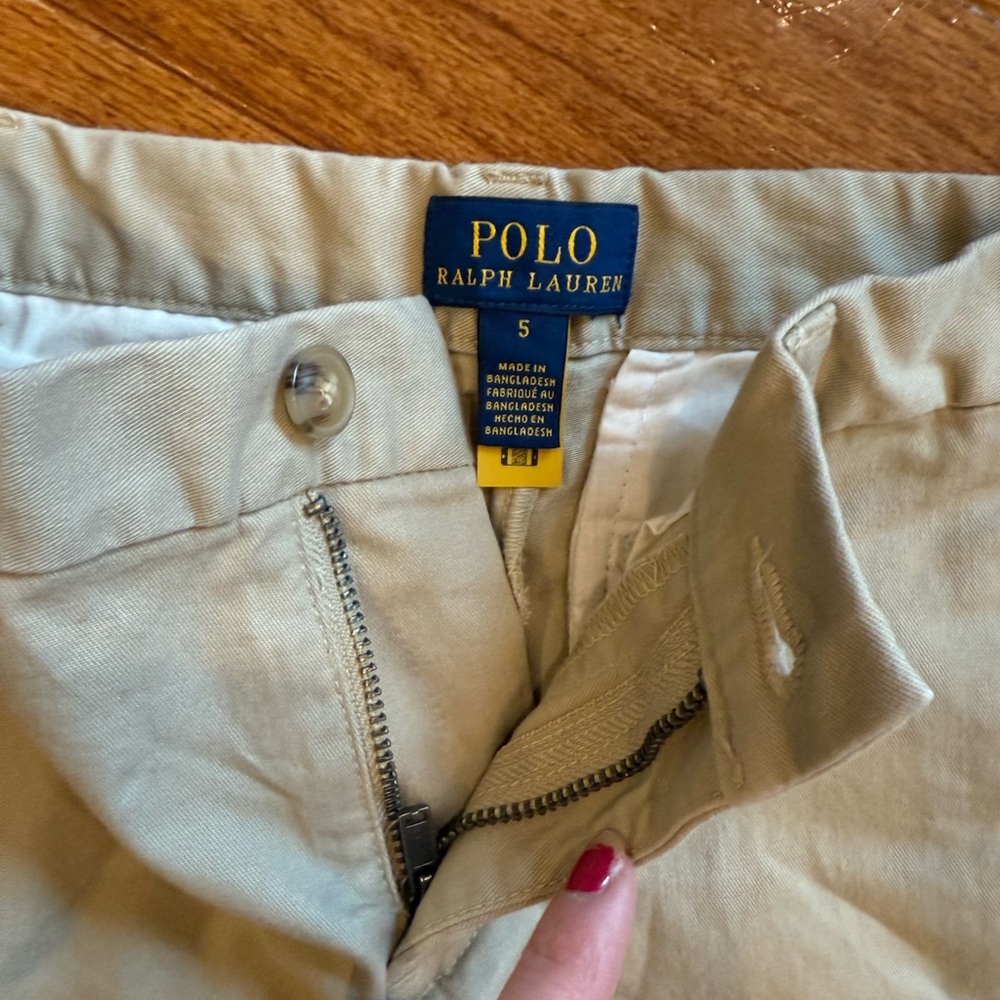 Polo Ralph Lauren khaki pants bundle. Size 5